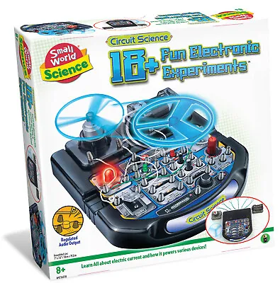 Science Experiment Kit Toy For Girls Boys 18 Fun Electronic S Age 8+ • £29.99