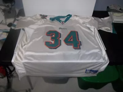 Ricky Williams Vintage Authentic Reebok Miami Dolphins NFL Jersey Sz 54 XXL • $49.99
