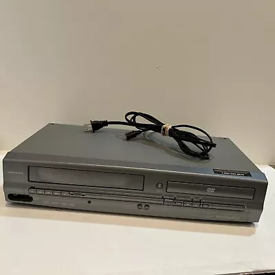 Magnavox MWD2205 4 Head VCR DVD Combo VHS Player Tested & Works! No Remote • $55