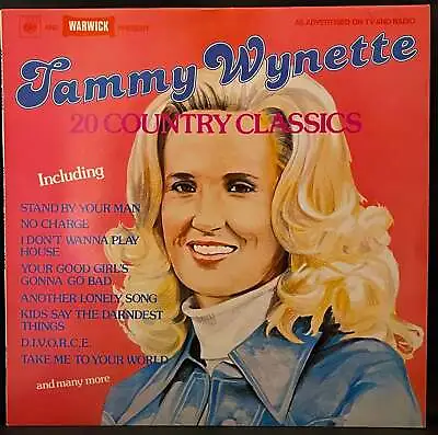 Tammy Wynette – 20 Country Classics – USED Vinyl LP • £2.99