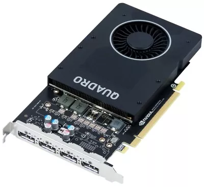 Graphic Card NVIDIA QUADRO P2000 5GB GDDR5 PCI-Ex16 4xDisplayPort 160-bit • £256.50