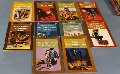 Cleveland Western Magazines Cowboys Westerns Bundle Novelette Lot Vintage X 10 • $26.99