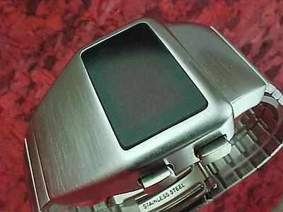 70s 1970s Old Vintage Style LED LCD DIGITAL Rare Retro Mens Watch 12 & 24 Hr L • £59.99