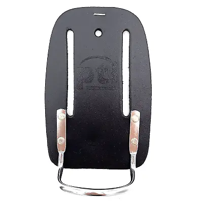 Hammer Holder Oil Tan Leather Fixed Hammer Loop Tool Belt Pouch Attachment • £7.19