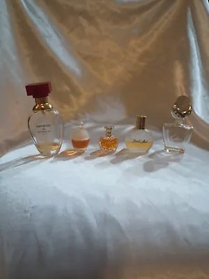 Vintage Miniature Perfume Bottles Mixed Lot  Some With Perfume! RL Safari & MORE • $18.50