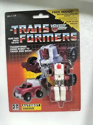 Transformers G1 Minibot Autobot Swerve Action Figure 80's Toy New In Box • $17.99