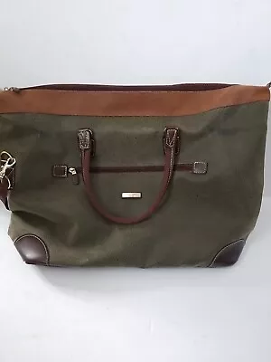 Unicorn England Green Faux Leather Travel Bag Holdall  • £30