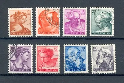 £2.35 • Buy Italy 1961 Works Of Michelangelo, 8 Values, Good/fine Used 