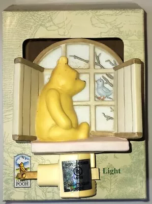 Classic Vintage Winnie The Pooh Night Light Nursery Accessory • $39.99