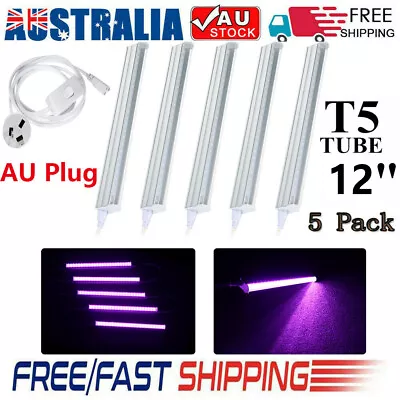 5PC LED Grow Light Strip Full Spectrum T5 Bulb Tube Lamp Hydroponic Plant Garden • $29.54