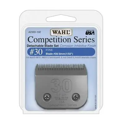WAHL Competition Series Detachable Blade Set (#30 Fine 0.8mm) Pet Grooming • $69.99
