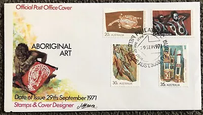 1971 Aboriginal Art FDC • $1.99