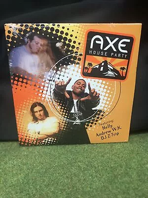 $12 • Buy Axe House Party CD Feat. Nelly Andrew WK DJ Z-Trip 2003 Sealed Promo