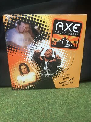 Axe House Party CD Feat. Nelly Andrew WK DJ Z-Trip 2003 Sealed Promo • $12