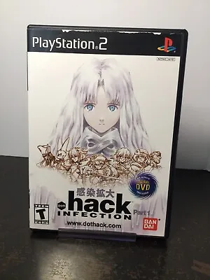 .hack INFECTION Sony PlayStation 2 2003 PS2 Tested/ Working No Manual • $20.20