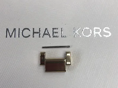 (2) MICHAEL KORS Extra Link MK5354 Gold Tone • $15.26