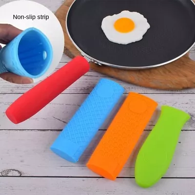 Cover Saucepan Holder Sleeve Cookware Parts Silicone Pot Pan Handle Sleeve • £4.44