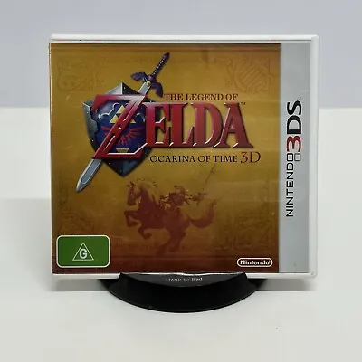 The Legend Of Zelda Ocarina Of Time 3D (Nintendo 3DS 2011) 2DS AUS PAL VGC • $44.99