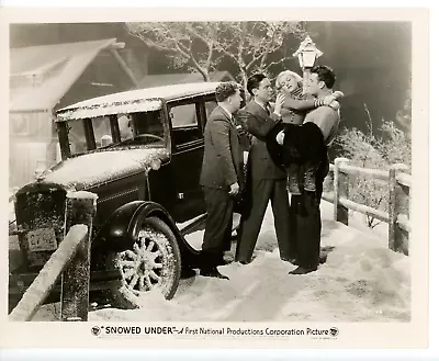 Vintage 8x10 Photo Snowed Under (1936 Film) George Brent Genevieve Tobin • $15.99