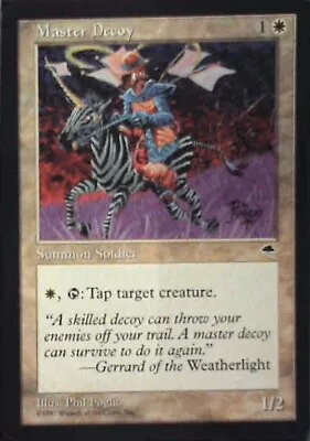 Master Decoy - Tempest: #29 Magic: The Gathering NM R12 • $1.39