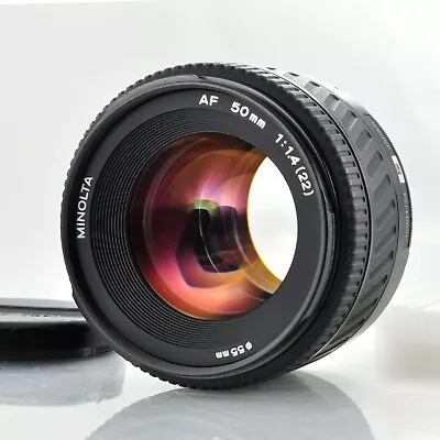 Minolta AF 50mm F/1.4 Lens Sony A Mount From Japan [Near Mint] • $126.60