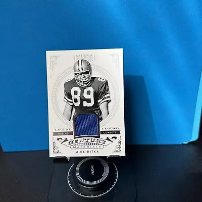 Mike Ditka National Treasures Century Game Worn Jersey Patch Cowboys 69/99 • $39