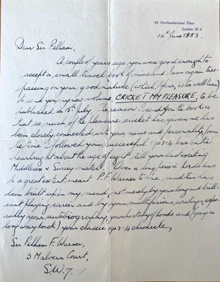 £1.80 • Buy Cricket - Handwritten Letter T