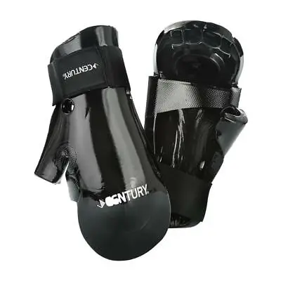 Century Martial Arts Sparring Gloves Black Adult M/L New Karate Tae Kwon Do • $27.99