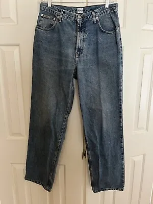 Calvin Klein Jeans Mens Vintage Loose Fit Double Stone Wash 33x32 78112 010158 • $29.99