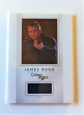 James Bond Classics Relic Card PR12 Daniel Craig James Bond From Casino Royale • £39.99