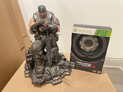 $60 • Buy Gears Of War 3 Epic Edition Marcus Fenix Statue, NO Game Disc