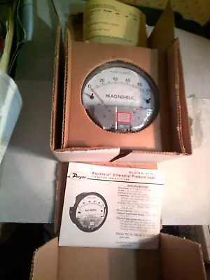 New Dwyer 2100 Magnehelic Differential Pressure Gauge - 0-100 Inches Of Water • $59.99