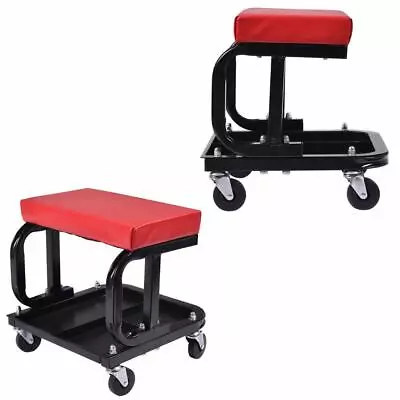 Auto Shop Work Roller Seat Mechanics Repair Tool Storage Tray Rolling Chair • $35.85