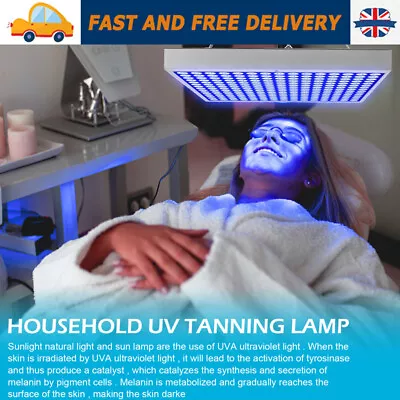 460nm All Blue Solarium Sun Lamp Facial Tanning Light Lamp Tanner Bronzer Skin • £39.86