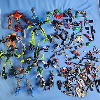 Huge Lot Of Lego Bionicle Robots And Parts • $49