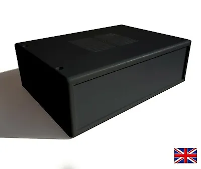 ABS Instrument Case Project Box With End Panels- Made In The UK • £12