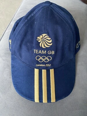 £13.95 • Buy Official Adidas London 2012 Olympic Team GB Baseball Cap Hat Blue Gold