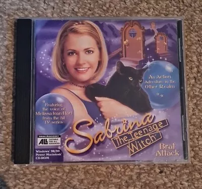 Sabrina The Teenage Witch Brat Attack PC CD-ROM Game Windows MAC - 1998 - VGC • £7