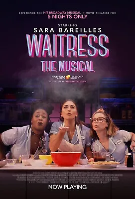 Waitress: The Musical Movie Glossy Print Poster Film Wall Room Deco Size 27X40 • $14.99