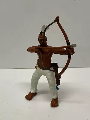 Chap Mei Native American Indian Mohican Bow And Arrow Stance 3” Plastic Figure • £4.99