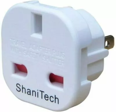 £4.49 • Buy UK To Dominican Dominic Republic Mexico Plug Adaptor Adapter