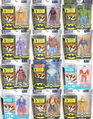 Spin Master DC HEROES UNITE / BATMAN CAPED CRUSADER [MULTI-LISTING] Brand New 4  • $8.95