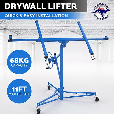 Drywall Panel Lifter 340CM/68KG Gyprock Hoist Plasterboard Sheet Board Lift AU • $244.90