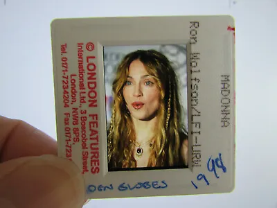Original Press Photo Slide Negative - Madonna - 1998 - L • $63.15