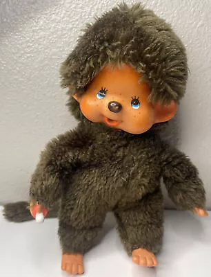 VTG 1974 Mattel Sekiguchi Plush Monchhichi Toy Doll 7  Monkey Bottle Thumbsucker • $24