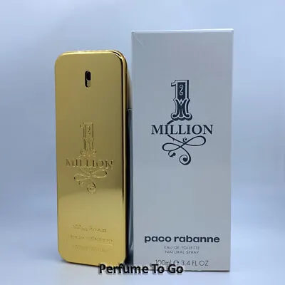 PACO RABANNE 1 MILLION 3.4 Oz (100 Ml) EDT Spray Brand NEW TESTER 100% Authentic • $51.65