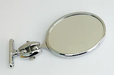 $180.32 • Buy Vintage / Classic Car Desmo Style Oval A Post Chrome Door Mirror