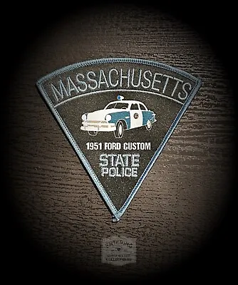 Mass State Police Cruiser Legend Patch Set FORD • $95