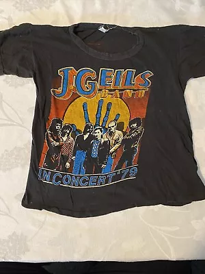 Rare VTG Original 1979 J. GEILS BAND In Concert T-Shirt US Tour ‘79 • $12.50