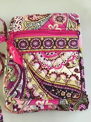 Vera Bradley Crossbody Hipster Bag - Very Berry Paisley • $8.75